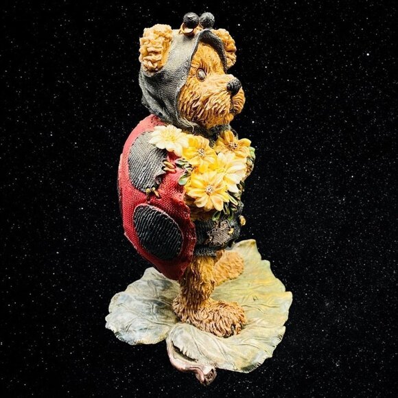 Vintage 1999 Boyds Bears & Friends Bearstone “Tweedle Bedeedle” Figure 3.5”T - Picture 2 of 6